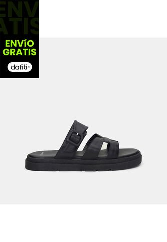 Sandalia Para Mujer Bata Negro Suiza Bata