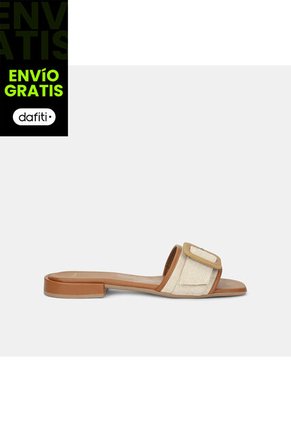 Sandalias Para Mujer Bata Multicolor