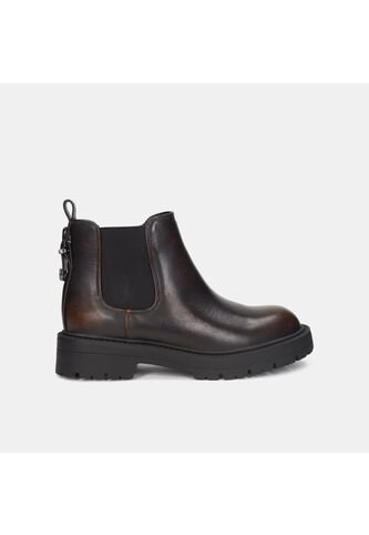 Botines Para Mujer Bata Café Oscuro Madi Bata