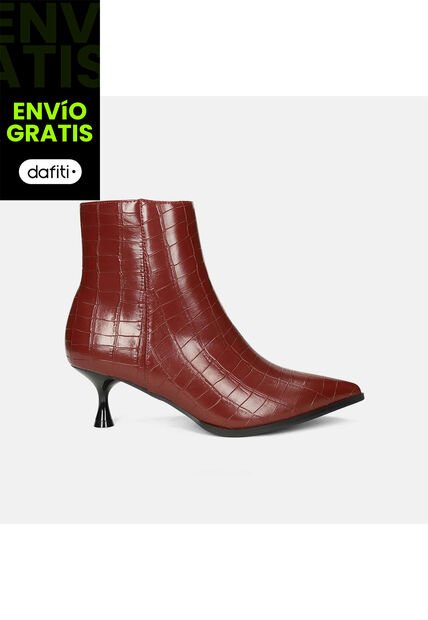 Botines Para Mujer Bata Negro Nurle