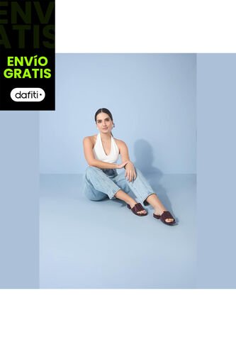 Sandalias Para Mujer Bata Vino Bata