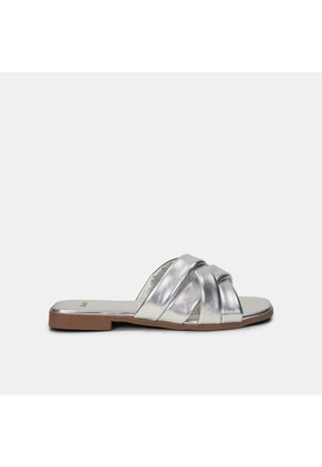 Sandalia Para Mujer Bata Plata Mila