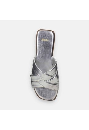 Sandalia Para Mujer Bata Plata Mila