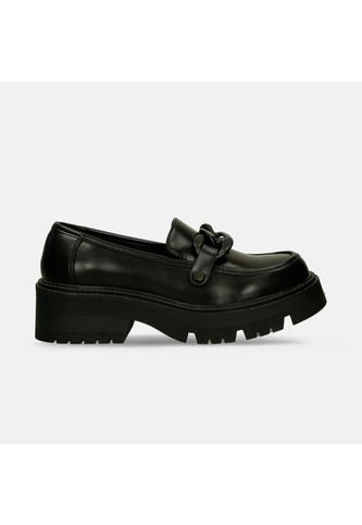 Mocasines Para Mujer Bata Negro Janeth Bata