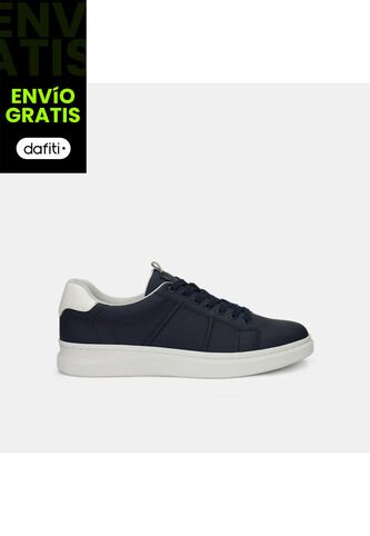 Tenis Para Hombre Bata Azul Olaf Charlton Bata