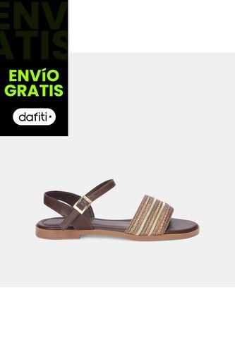 Sandalias Para Mujer Bata Café Oscuro Olga Summer Bata