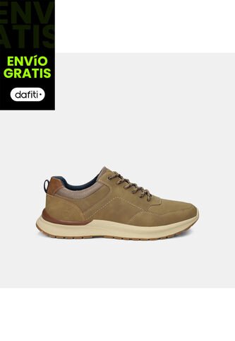 Tenis Para Hombre Bata Café Owen Rousr Bata