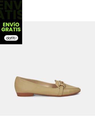 Baletas Para Mujer Bata Almendra Bata