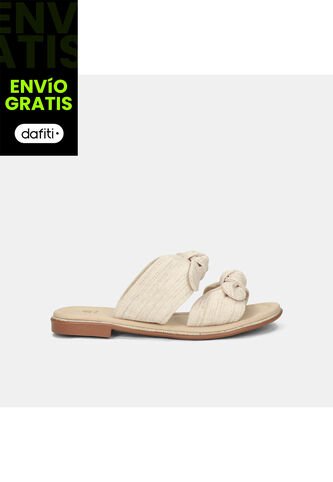 Sandalias Para Mujer Bata Beige Kourtey Bata