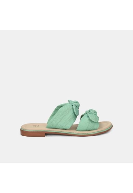 Sandalias Para Mujer Bata Verde Kourtey