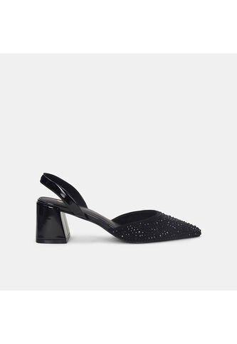 Tacones Para Mujer Bata Negro Alta Bata