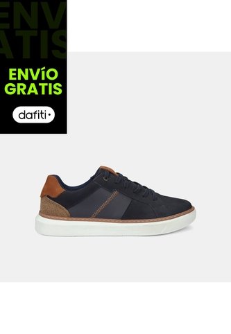Tenis Para Hombre Bata Azul Perrie Casual Bata