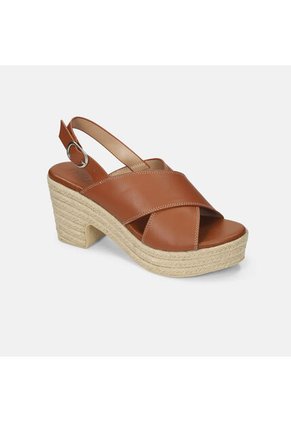 Sandalia Para Mujer Bata Café Claro Sarada