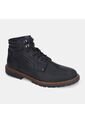 Bota Para Hombre Bata Negro Oscar Leandro de Bata