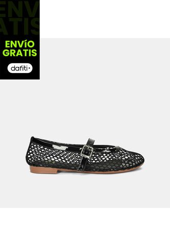 Baletas Para Mujer Bata Negro Karuna Bata