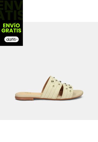 Sandalias Para Mujer Bata Beige Kristofer Bata