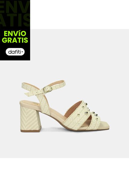Sandalias Para Mujer Bata Beige Kahana