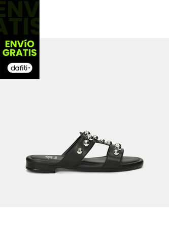 Sandalias Para Mujer Bata Negro Kately Bata