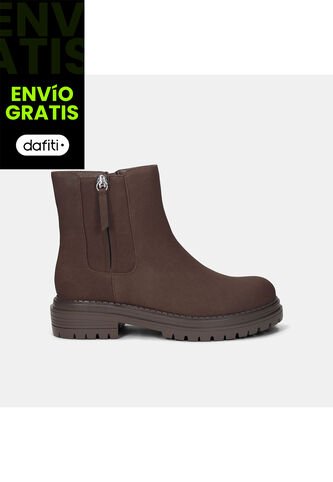 Botines Para Mujer Bata Café Oscuro Pittarosso Bata
