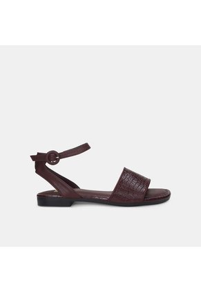 Sandalias Para Mujer Bata Vino