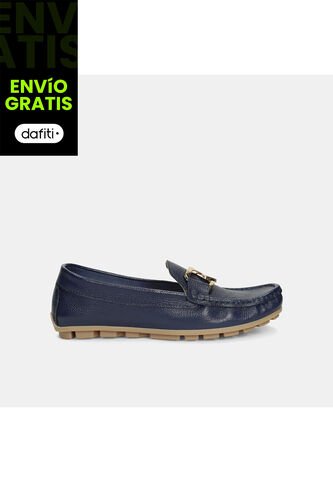 Mocasines Para Mujer Bata Azul Kairavi Bata