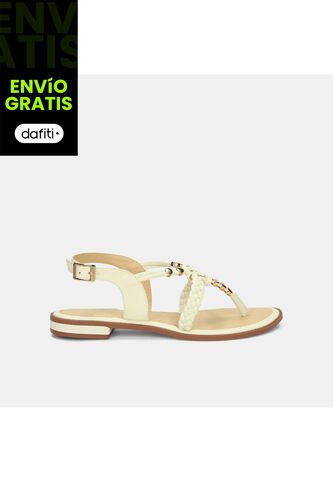 Sandalias Para Mujer Bata Blanco Kinsley Bata