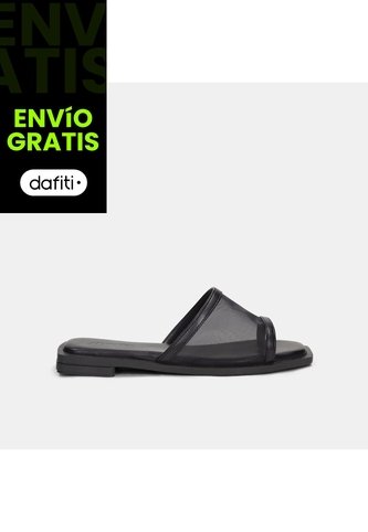 Sandalia Para Mujer Bata Negro Taylor Bata