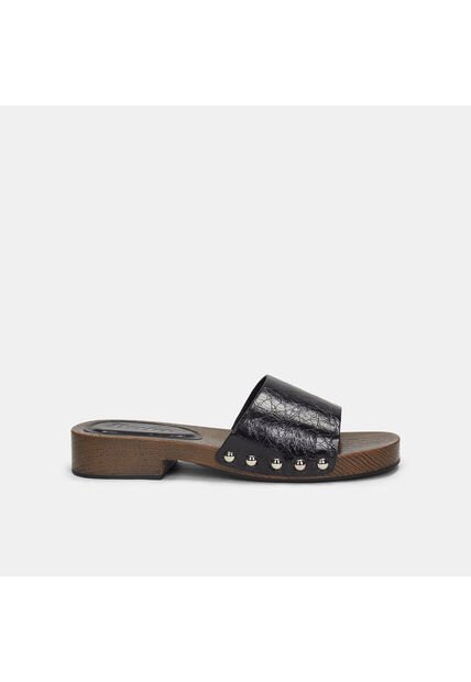 Sandalia Para Mujer Bata Negro Valencia