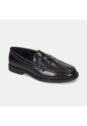 Mocasines Para Mujer Bata Negro Madrid Loafer