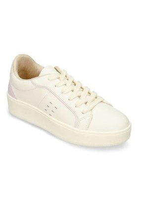 Tenis Casual Beige/Lila Bata Emily C Mujer