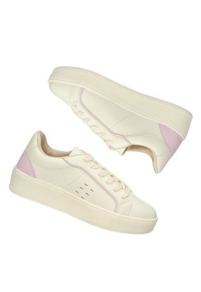 Tenis Casual Beige/Lila Bata Emily C Mujer