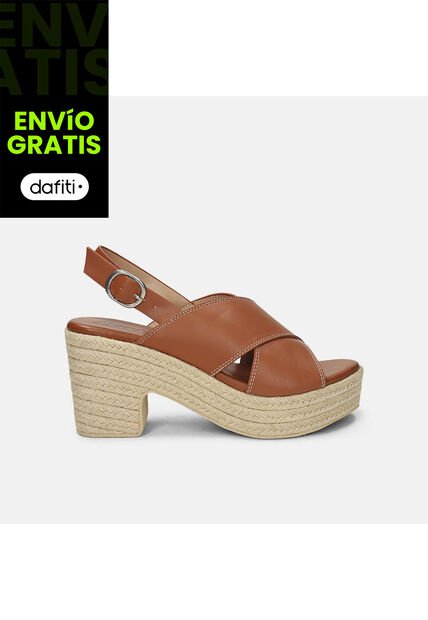 Sandalia Para Mujer Bata Café Claro Sarada
