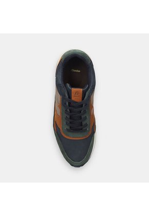 Tenis Para Hombre Bata Verde Pasto Nahuel Milán