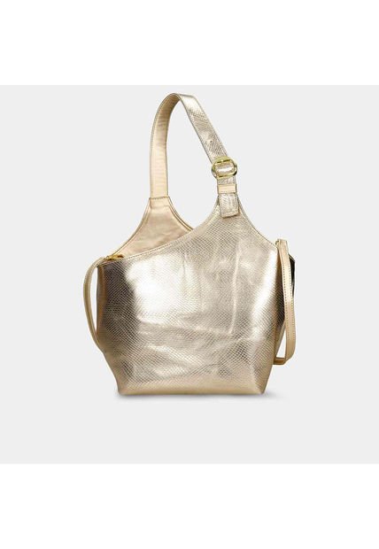 Cartera Para Mujer Bata Champaña Maelle