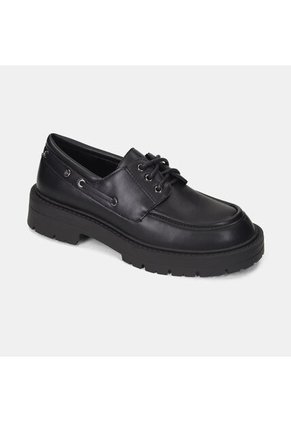 Mocasines Para Mujer Bata Negro Madi