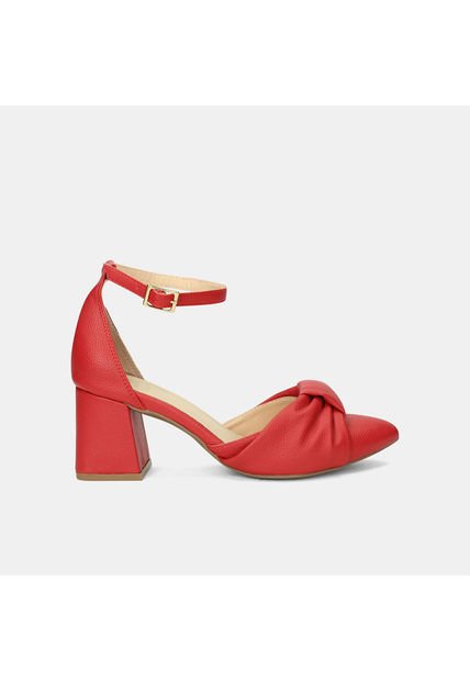Tacones Para Mujer Bata Rojo Kyani
