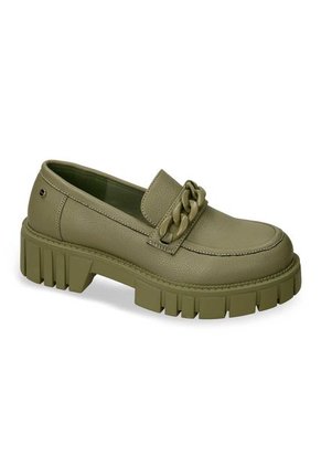 Mocasines Verde Bata Ginnera Chummy Mujer