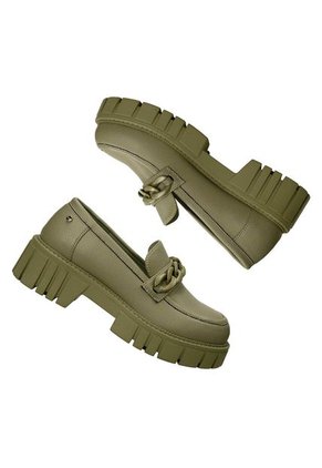 Mocasines Verde Bata Ginnera Chummy Mujer