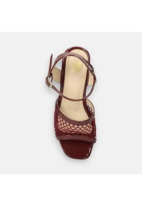 Sandalias Para Mujer Bata Vinotinto Kamaria