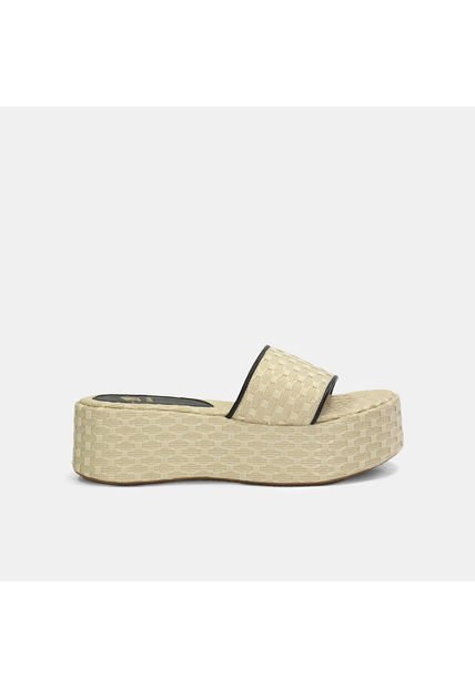 Sandalias Para Mujer Bata Beige Koely