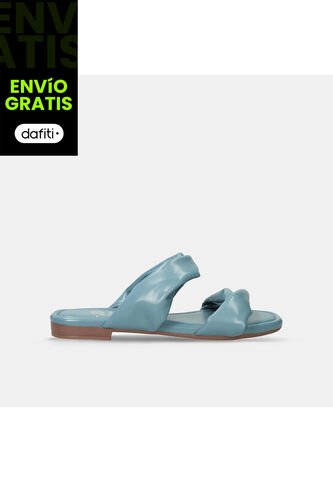 Sandalias Para Mujer Bata Azul Keiana Bata