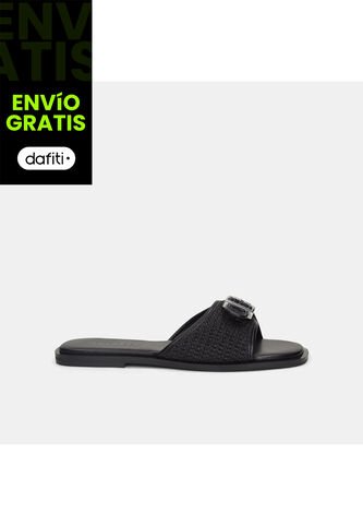 Sandalia Para Mujer Bata Negro Taylor Bata