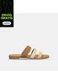 Sandalias Para Mujer Bata Café Claro Kristina de Bata