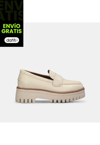Mocasines Para Mujer Bata Blanco Julieta Bata