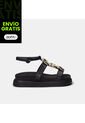 Sandalia Para Mujer Bata Negro Ninfa de Bata