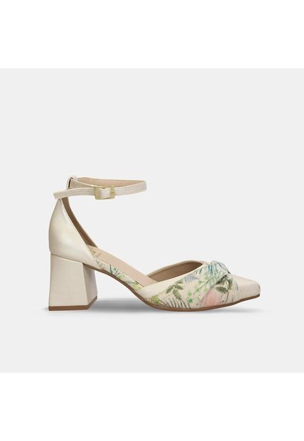 Tacones Para Mujer Bata Champaña Kerry