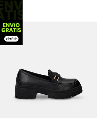Mocasines Para Mujer Bata Negro Karlota Rubi Bata