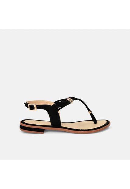 Sandalias Para Mujer Bata Negro Kadi
