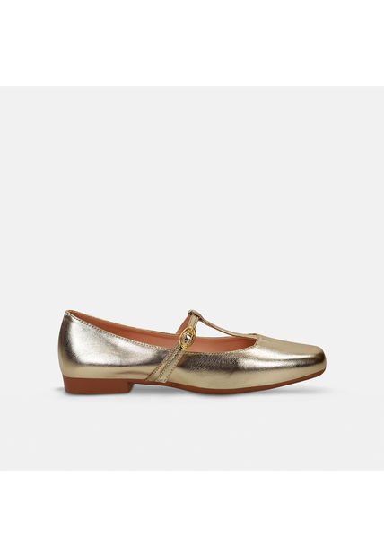 Baletas Para Mujer Bata Champaña Kate