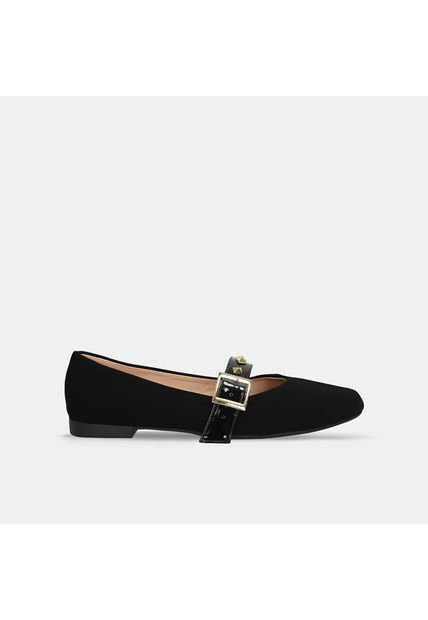 Baletas Para Mujer Bata Negro Kamila